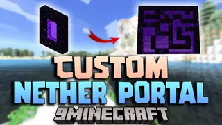 Custom Nether Portals Data Pack (1.20.4, 1.20.1) – Warp at Will