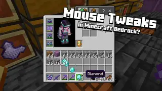 Mouse Wheel Tweaks Texture Pack (26.x, 1.21) – Scroll to Move Items in Your Inventory