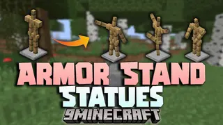 Armor Stand Statues Data Pack (1.20.4, 1.20.1) – Animate Your Armor