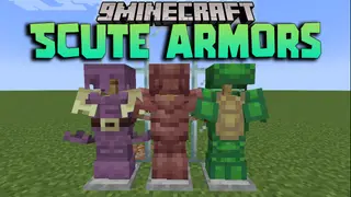 Complete Scute Armorsets Data Pack (1.20.6, 1.20.1) – Embrace The Power Of Shells