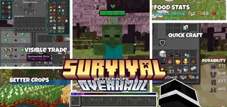 Survival Overhaul Texture Pack (26.x, 1.21) – Improve Your Survival Interface