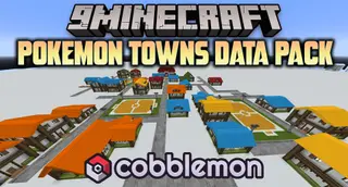 Pokemon Towns Data Pack (1.20.1) – Cobblemon Villages