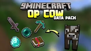 Cow Drop OP Loot Data Pack (1.20.6, 1.20.1) – OP Cow