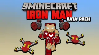 Iron Man Data Pack (1.20.6, 1.20.1) – Become Iron Man!