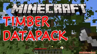 Timber Data Pack (1.20.6, 1.20.1) – Tree Chopper