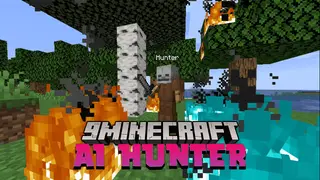 AI Hunter Data Pack (1.20.6, 1.20.1) – Minecraft Manhunt But You Have No Friend