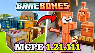 Bare Bones Texture Pack (1.26+, 1.21) – MCPE/Bedrock