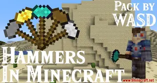 WASD Hammers Data Pack (1.20.6, 1.20.1) – Mining Easier with Better Tool