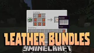 Leather Bundles Data Pack (1.20.6, 1.19.4) – Simplify Your Inventory Management!