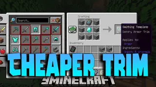 Cheaper Armor Trim Data Pack (1.20.5, 1.19.4) – Embrace Affordability And Creativity In Armor Customization!