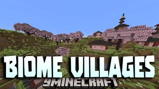 Biome Villages Data Pack (1.20.5, 1.19.4) – Experience The Vibrant Tapestry Of Village Life!