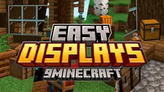 Easy Displays Data Pack (1.20.4, 1.19.4) – Create Stunning Displays And Showcase Your Treasures!