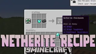 Original Netherite Armor Recipe Data Pack (1.20.4, 1.19.4) – Reclaim The Simplicity Of The Armor Recipes!