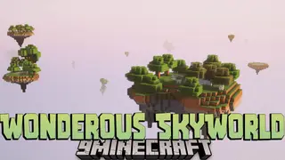 Wonderous SkyWorld Data Pack (1.20.4, 1.19.4) – Elevate Your Minecraft Skies!