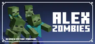 Alex Zombies Texture Pack (26.x, 1.21) – MCPE/Bedrock
