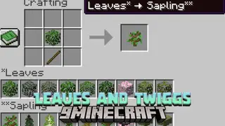 Leaves and Twiggs Data Pack (1.20.4, 1.19.4) – Nature's Flourish!