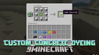 Custom Concrete Dyeing Data Pack (1.20.4, 1.19.4) – Unleash Your Palette in Minecraft!