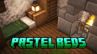 Pastel Beds Texture Pack (26.x, 1.21) – MCPE/Bedrock