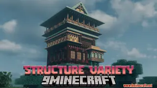 Structures Variety Data Pack (1.20.4, 1.19.4) – Architectural Transformation