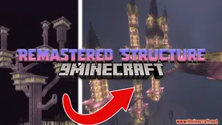 Remastered Structures Data Pack (1.20.4, 1.19.4) – More Entertaining And Challenging Exploration!