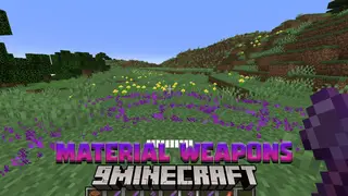 Material Weapons Data Pack (1.20.4, 1.19.4) – Unlock Your Full Potential Of Your Combat Strategies!