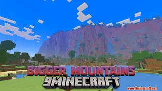 Bigger Mountains Data Pack (1.20.4, 1.19.4) – Explore Diverse Landscapes