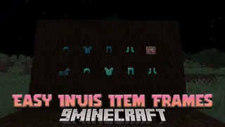 Easy Invisible Item Frames Data Pack (1.16.5) – Invisible Artistry!