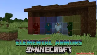 Elemental Armors Data Pack (1.20.4, 1.19.4) – Unleash the Power Within!