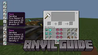 Anvil Guide Texture Pack (26.x, 1.21) – MCPE/Bedrock