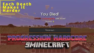 Progression Hardcore Data Pack (1.20.4, 1.19.4) – A Ruthless Evolution in Minecraft!