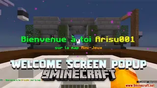 Welcome Screen Popup Data Pack (1.20.4, 1.19.4) – Personalized Greetings for Your Minecraft