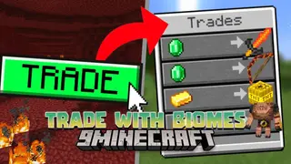 Minecraft But You Can Trade With Biomes Data Pack (1.20.4, 1.19.4)