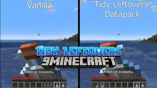 Tidy Leftovers Data Pack (1.20.4, 1.19.4) – Streamline Your Minecraft Storage Experience