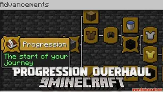 Progression Overhaul Data Pack (1.20.4, 1.19.4) – Redefining Your Minecraft Journey!