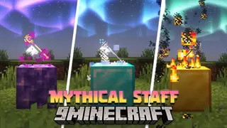 Mythical Staff Data Pack (1.20.4, 1.19.4) – Unleashing Magical Wonders in Minecraft!