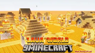 Lava World Data Pack (1.20.4, 1.19.4) – Forge Your Path Through an Infernal Adventure!