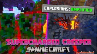 Supercharged Creeper Data Pack (1.20.2, 1.19.4) – Spawns Every 30 Seconds!