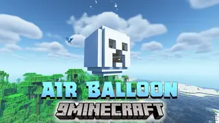Air Balloon Data Pack (1.20.2, 1.19.4) – Elevate Your Minecraft World!