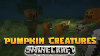 Pumpkin Creatures Data Pack (1.20.2, 1.19.4) – Crafting Halloween Magic In Minecraft!