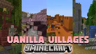 Laser's Vanilla Style Villages Data Pack (1.20.2, 1.19.4) – Enhance Your Minecraft Villages
