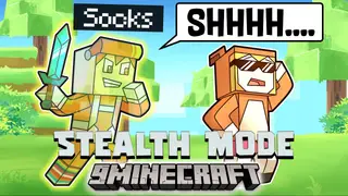 Stealth Mode Data Pack (1.20.2, 1.19.4) – Become Invisible While Sneaking