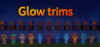 Glow Trims Texture Pack (26.x, 1.21) – MCPE/Bedrock