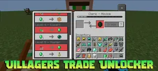Villagers Trade Unlocker Pack (26.x, 1.21) – MCPE/Bedrock