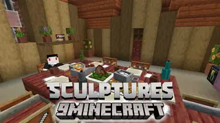 Sculptures Data Pack (1.20.2, 1.19.4) – Shape Your Minecraft World!