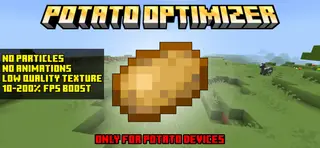 Potato Optimizer Texture Pack (26.x, 1.21) – MCPE/Bedrock