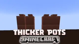 Thicker Pots Data Pack (1.20.2, 1.19.4) – Decorate Your House