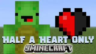 Minecraft But You Survive With Only Half A Heart Data Pack (1.20.2, 1.19.4)