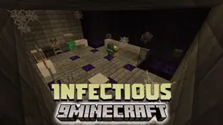 Infectious Data Pack (1.20.2, 1.19.4) – A Unique Survival Challenge In Minecraft!
