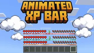 Animated XP Bars Texture Pack (26.x, 1.21) – MCPE/Bedrock