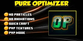 Pure Optimizer Texture Pack (26.x, 1.21) – MCPE/Bedrock